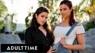 ADULT TIME - Lesbian IT Tech Jayden Cole Gets Pussy DEVOURED In 69 With Sexy Coworker Victoria Voxxx 